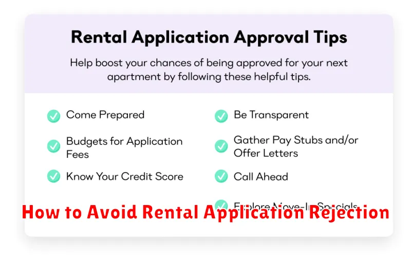 How to Avoid Rental Application Rejection