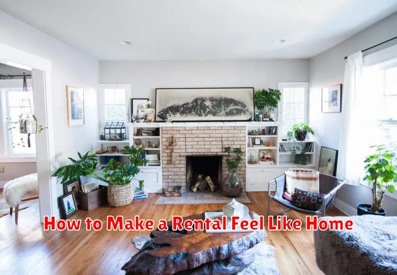 How to Make a Rental Feel Like Home