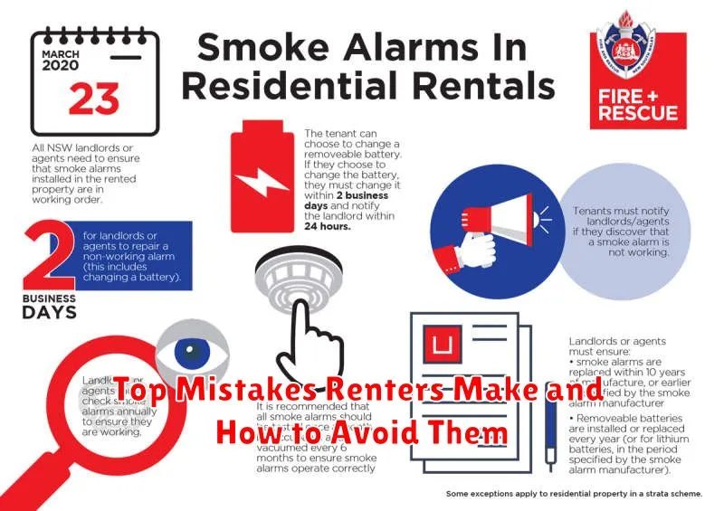 Top Mistakes Renters Make and How to Avoid Them