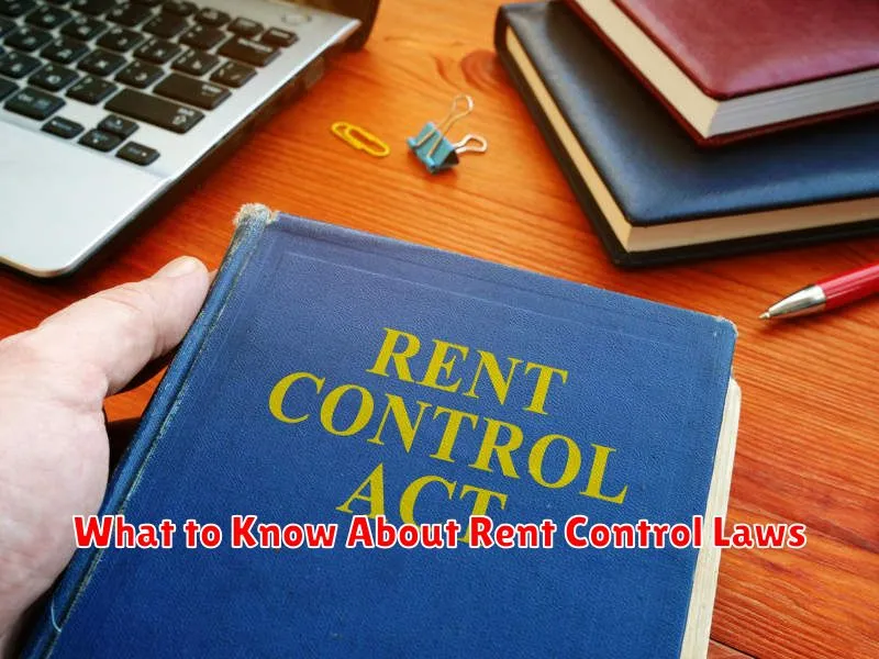 What to Know About Rent Control Laws